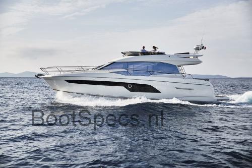 Prestige 520 Flybridge specificaties